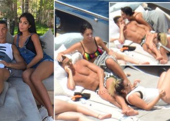 Cristiano Ronaldo karikon bateritë për Interin në shtrat me… Georgina. Fotoja bëhet “virale” në rrjetet sociale