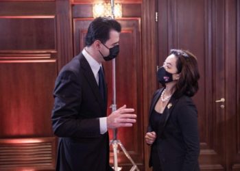 Basha: Takim i shkëlqyer me ambasadoren amerikane, jam krenar për rolin tim në anëtarësimin e Shqipërisë në NATO