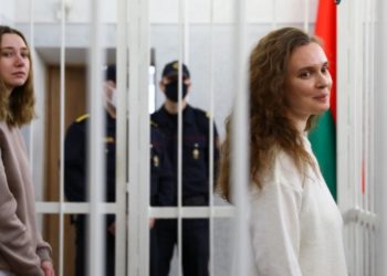 Dy gazetaret dënohen me 2-vjet burg për filmimin e protestave në Bjellorusi