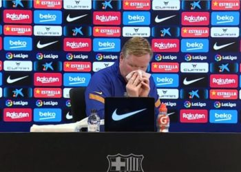 Shqetësim te Barca: Koeman ndërpret konferencën, i del gjak nga hunda