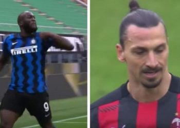 A i bërtiti Ibrahimovicit Lukaku pasi shënoi në fitoren e Interit kundër Milanit?