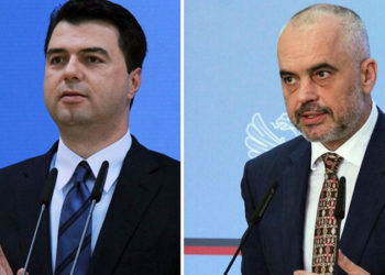 Basha shpall veten kryeministër, Rama tallet me kreun e PD: 7×7=53.2 – 42 = 33 copyright: qimi.net