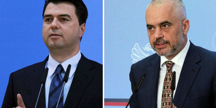 Basha shpall veten kryeministër, Rama tallet me kreun e PD: 7×7=53.2 – 42 = 33 copyright: qimi.net