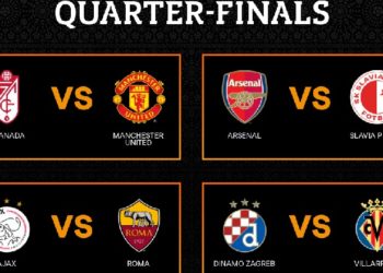 Shorti për çerekfinalet e Europa League, Roma ndaj Ajax, me fat United e Arsenal