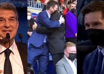 Kontratë të përjetshme dhe transferime të mëdha, plani i Laportës për ta bindur Messin