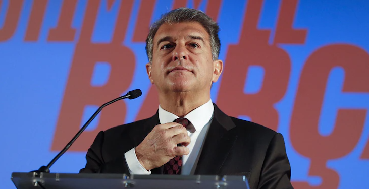 Revolucion te Barcelona/ Haland ëndrra e madhe, ja formacioni i Laportës