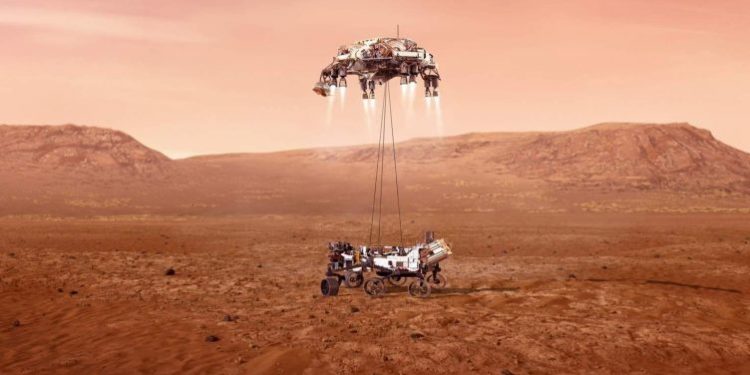 NASA publikon pamje të tjera të uljes së sondës në planetin Mars