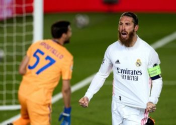 Ramos barazon Piquen, një gol larg rekordit historik në Champions League