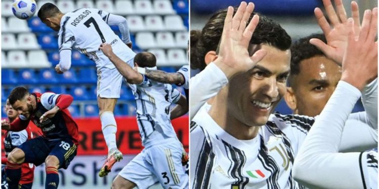 Tripletë e Ronaldos, Juvja mposht Cagliarin