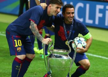 Xavi përulet para Messit: Krenar që po m’i thyen ai rekordet te Barça