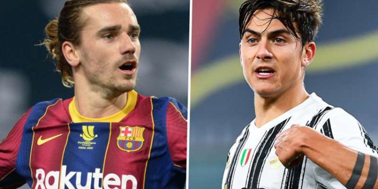 Barcelona projekton shkëmbimin e bujshëm Griezmann-Dybala