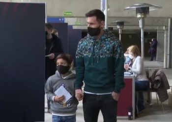 Zgjedhjet presidenciale, Messi voton në Camp Nou