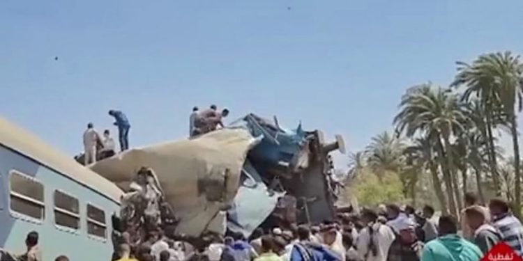 Përplasen dy trena në Egjipt, 32 të vdekur dhe dhjetra të tjerë të plagosur