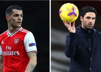 “Shembull në fushë”, Arteta: Xhaka shumë i vendosur, luan fort edhe i lodhur