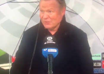 Koeman tërbohet pas humbjes ndaj Realit, kapet me gazetarin dhe largohet nga intervista