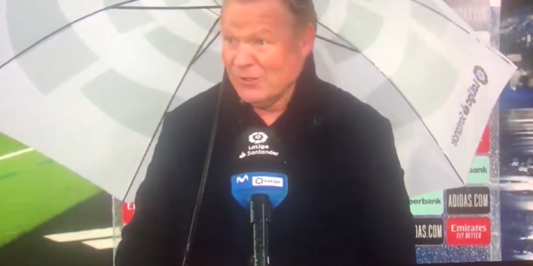 Koeman tërbohet pas humbjes ndaj Realit, kapet me gazetarin dhe largohet nga intervista