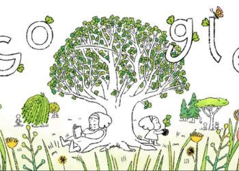 Dita e Tokës/ Google Doodle inkurajon të gjithë të mbjellin pemë për një të ardhme më të ndritur