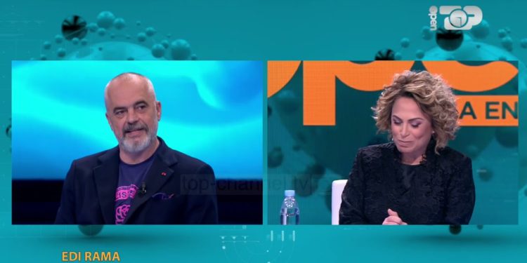 Rama i nxjerr sekretin live në emision Eni Vasilit: Është shtatzanë, pret dy vajza binjake