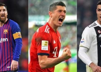 Beteja e goleadorëve/ Lewandowski e Messi kategori tjetër, Ronaldo as në podium