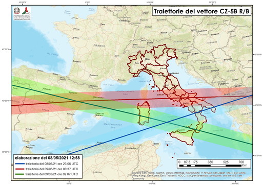 Rreziku nga rënia e raketës kineze/ Mbetjet përfunduan në Oqeanin Indian