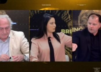 VIDEO/ “Pederast i blerë, palaço, idiot, polic budalla”: Plas sherri në studio mes Frrok Çupit dhe Lefter Maliqit