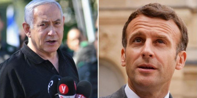 Macron bisedë me Netanyahun: Thirrje për paqe në rajon