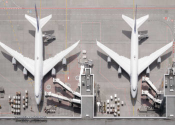 Fotografitë ajrore zbulojnë bukurinë e fshehur të aeroporteve