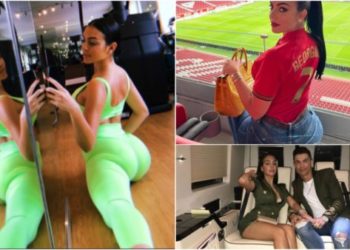 Georgina Rodriguez motivon Ronaldon në fushë me foto provokuese