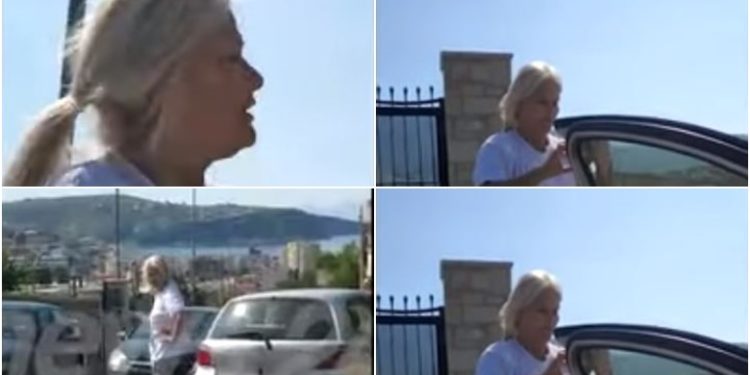 Sherri në Himarë me “Mihailin’ grua, pronarja e hotelit lajmëron policinë: Ikët si hajdutë, më dogjët çarçafët! (VIDEO)