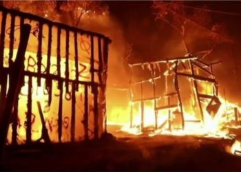 I vunë zjarrin kampit grek, dënohen me nga 10 vjet burg emigrantët