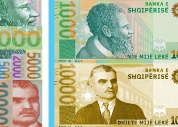 Të martën del për herë të parë në treg kartmonedha 10 mijë lekë, ja detajet