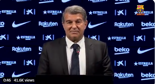 Laporta befason të gjithë, jep njoftimin zyrtar te Barcelona