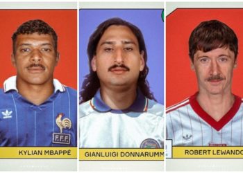 Fotot qesharake/ Si do dukeshin yjet e sotëm të Europianit nëse do luanin në vitet 80-90