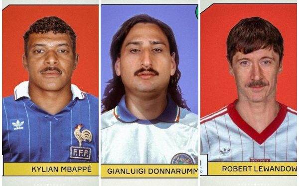 Fotot qesharake/ Si do dukeshin yjet e sotëm të Europianit nëse do luanin në vitet 80-90