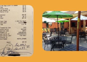 Kamarierët me fat, turisti porosit dy hamburger, patate e pije freskuese dhe lë 16 mijë euro bakshish