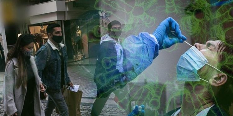Regjistrohen 3.593 raste të reja me COVID-19 në Greqi dhe 8 vdekje në 24 orët e fundit