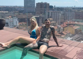 Mauro Icardi, relaks dhe not me Wanda Nara në “çatinë” e Milanos