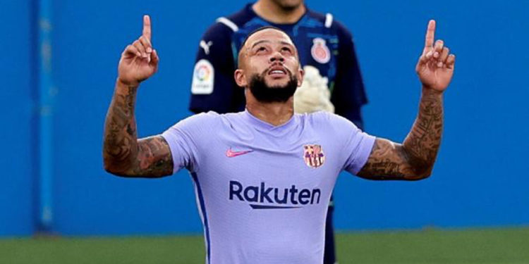 Depay, “rebeli” i Barçës që kërkon të imitojë Luis Suarez