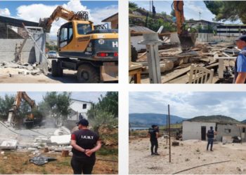 Faza e parë e operacionit “Bregdeti Ynë”, Çuçi bën bilancin: U shembën mbi 130 ndërtime pa leje nga Velipoja në Ksamil, 132 milionë lekë gjoba e dhjetra të arrestuar