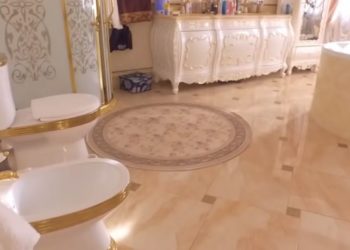 Drejtorit të policisë i gjendet tualeti prej ari në banesë (VIDEO)