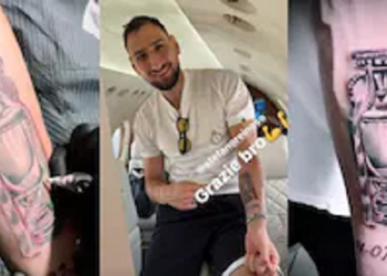 Video, Donnarumma bën tatuazhin kushtuar triumfit të Euro 2020