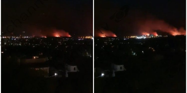 Zjarri në Athinë kërcënon zonat e banuara, autoritetet thirrje banorëve: Mos hapni dritaret!