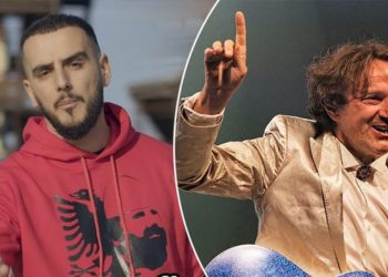 “Koha është e maskarenjve”, reperi i njohur shpërthen për ardhjen e këngëtarit serb në Shqipëri