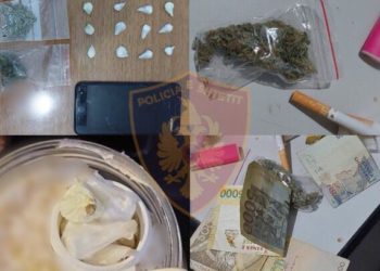 Shpërndanin kokainë dhe kanabis, arrestohen 2 persona në Himarë