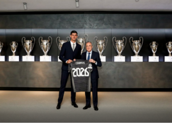 Courtois firmos kontratën e re, me Realin deri në vitin 2026