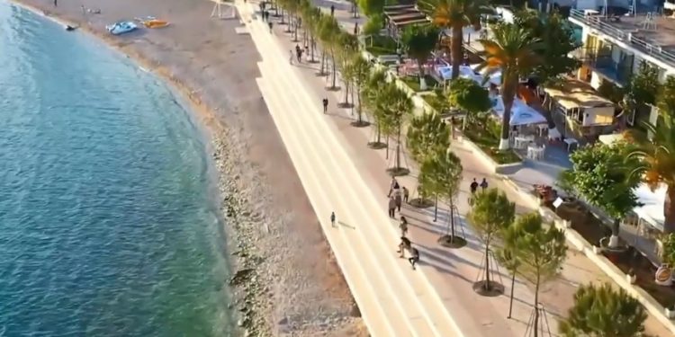 Rama nxjerr videon nga lungomare e Sarandës: Më e bukur se asnjëherë tjetër