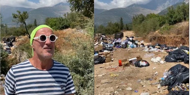 “Në jug të Shqipërisë, pirgu me plehra në rrugën e plazhit ku birra kushton 5 herë më shtrenjtë se në një kryeqytet europian” (VIDEO)