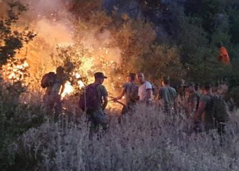 7 vatra zjarri aktive në vend, era përkeqëson situatën në Dukat e Kalimash (VIDEO)