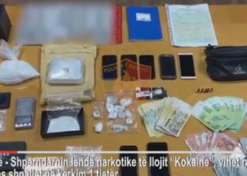 Zbardhet operacioni në Sarandë, arrestohet personi që përpunonte kokainë në garazh, shpallet në kërkim një tjetër (VIDEO)