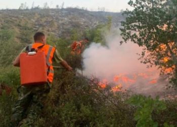 Vatra zjarri aktive në Finiq e Konispol